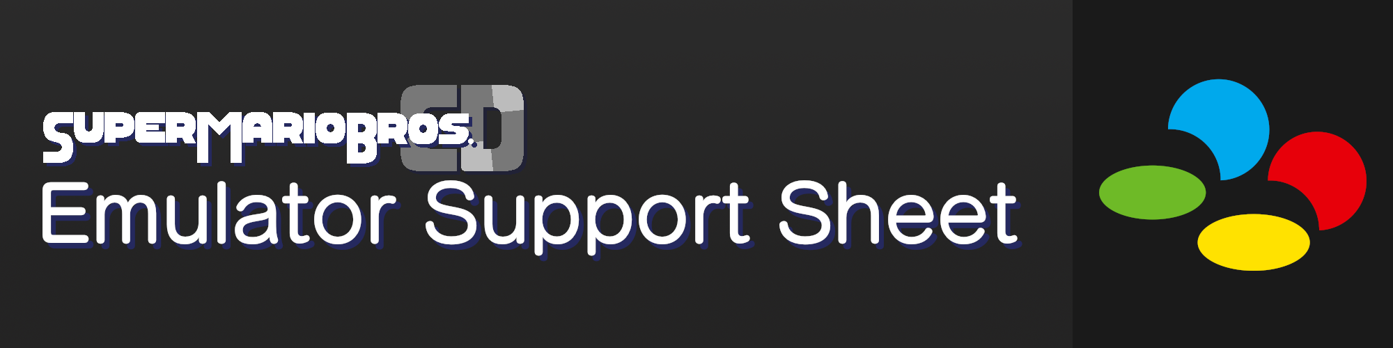 [SMBCD Emulator Support Sheet]